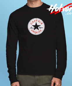 Captain America All Stars Long Sleeve T shirt