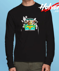 Cheech And Chong Scooby Doo Long Sleeve T shirt