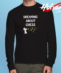 Chess Lover Sleeping Pjs Long Sleeve T shirt