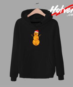 Christmas Basketball Snowman Urban Hoodie