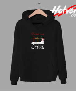 Christmas Its All About Jesus Urban Hoodie
