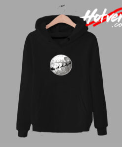 Christmas Vibes Flying Over The Moon Urban Hoodie