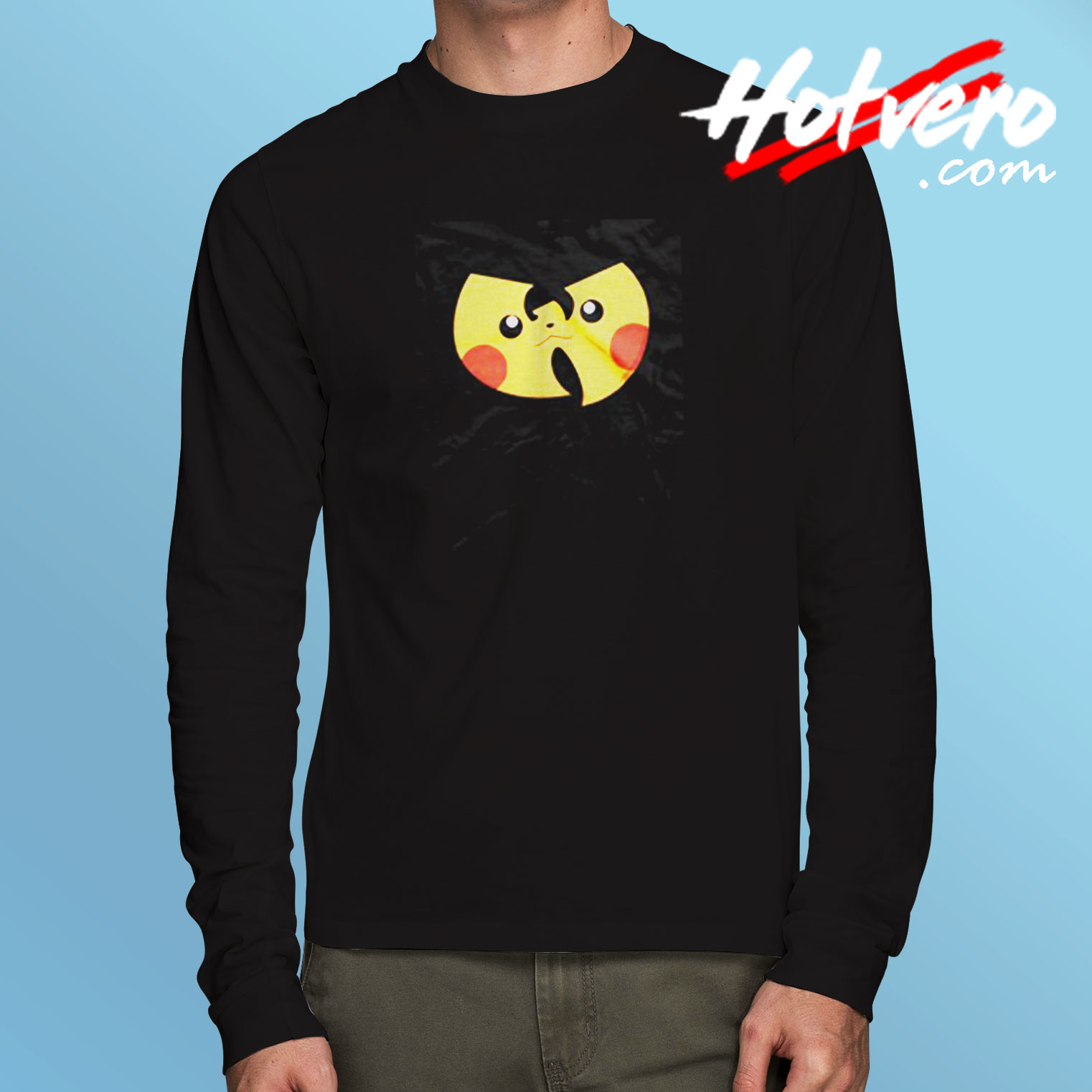Chu Tang Pikachu X Wu Tang Clan Long Sleeve T shirt