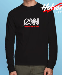 Cnn Communist News Network Long Sleeve T shirt
