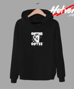 Coffins And Coffee Gothic Urban Hoodie