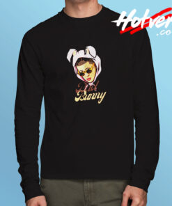 Cool Bad Bunny Hip Hop Rap Long Sleeve T shirt