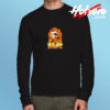 Cool Bape Ape Head Flame Long Sleeve T shirt