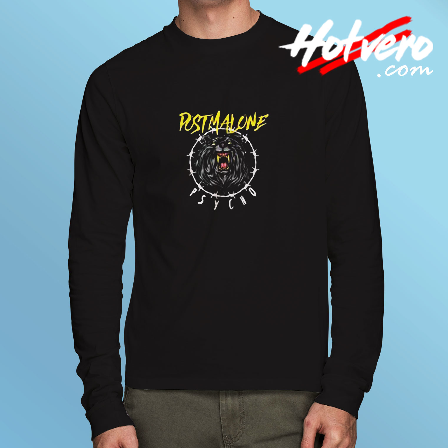 Cool Post Malone Psycho Long Sleeve T shirt