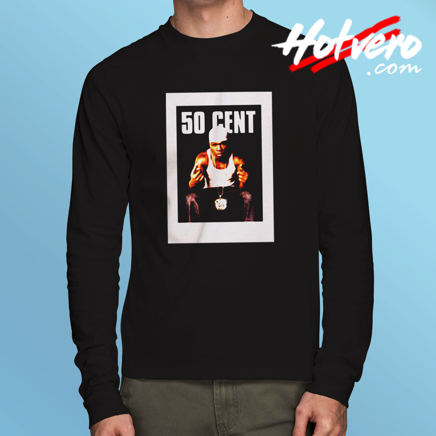 Cool Vintage 50 Cent Album Long Sleeve T shirt