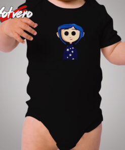 Coraline Portrait Cozy Baby Onesies