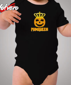 Couples Easy Halloween Pumqueen Cozy Baby Onesies