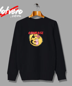 Courage The Cowardly Dog Cartoon Network Urban Sweatshirt