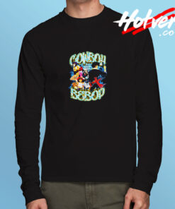 Cowboy Bebop Team Funny Anime Retro Long Sleeve T shirt