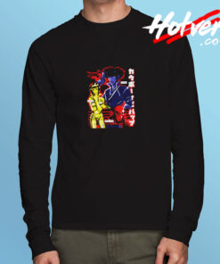 Cowboy Bebop Team Funny Anime Retro T Shirt Long Sleeve T shirt