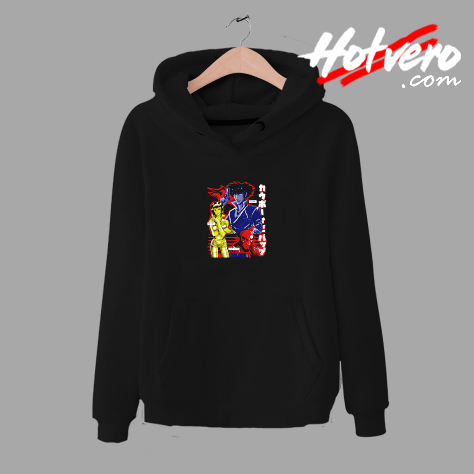 Cowboy Bebop Team Funny Anime Retro T Shirt Urban Hoodie