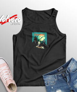 Creepy Zombies Scary Halloween Aesthetic Sleeveless Shirt