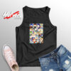 Crimson Dawn Characters Aesthetic Sleeveless Shirt