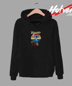 Custom Awesome Since 1980 Stitch Urban Hoodie
