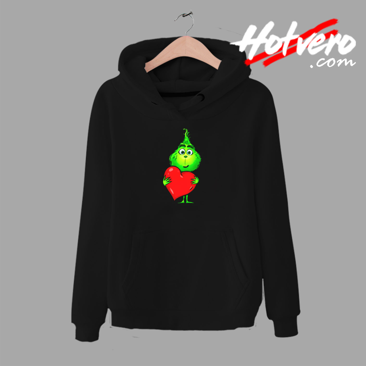 Cute Baby Grinch Love Heart Christmas Urban Hoodie