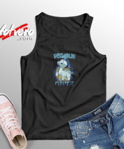 Cute Disney Hercules Pegasus Kanji Portrait Aesthetic Sleeveless Shirt