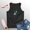 Cute Disney Neon Off Shoulder Aesthetic Sleeveless Shirt