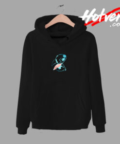 Cute Disney Neon Off Shoulder Urban Hoodie
