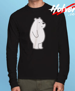 Cute Ice Bear Long Sleeve T shirt