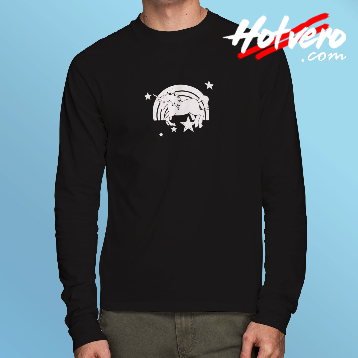 Cute Vetements Magic Unicorn Long Sleeve T shirt