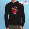 Cute Yoda Star Wars Santa Christmas Long Sleeve T shirt