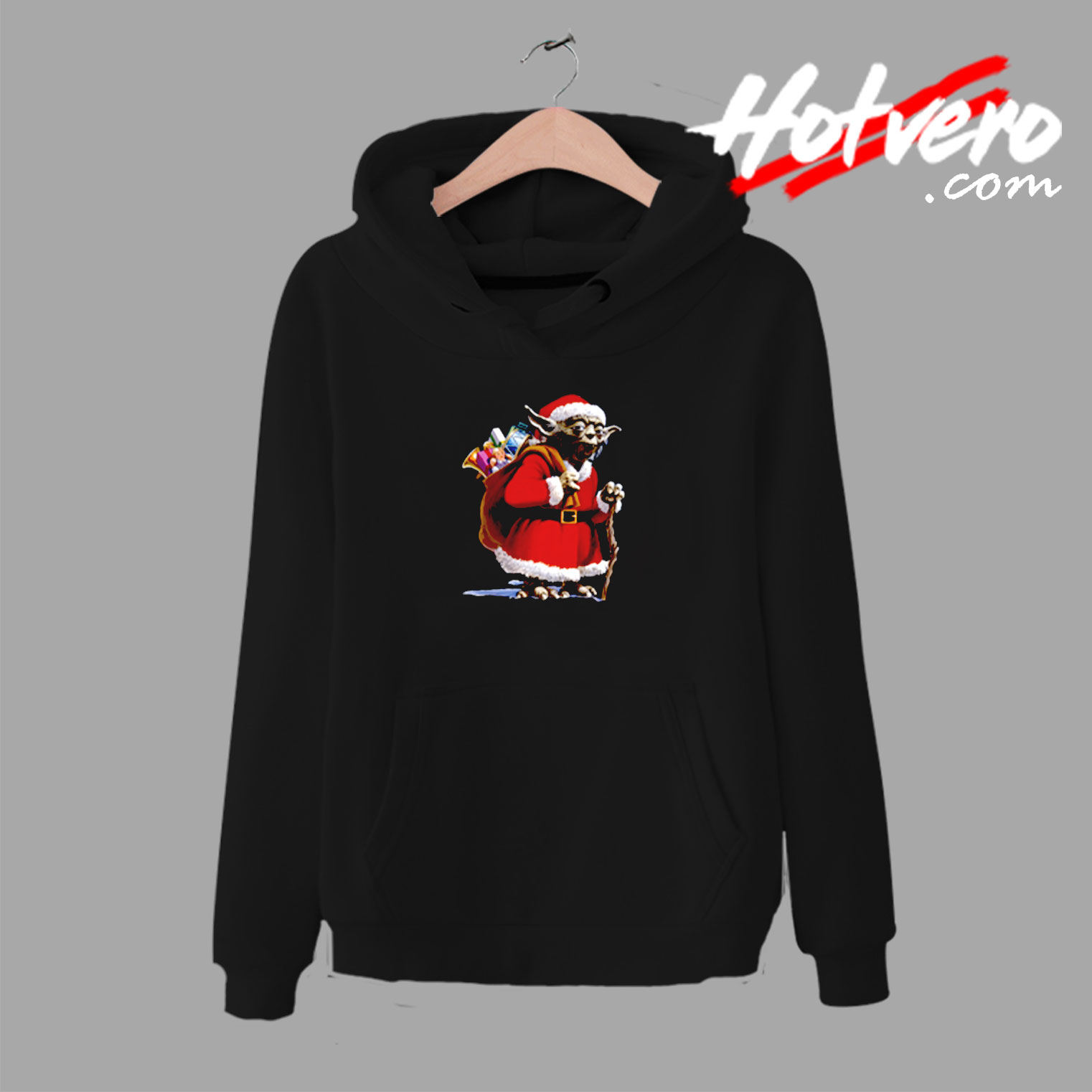 Cute Yoda Star Wars Santa Christmas Urban Hoodie