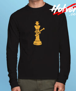 Dabbing Chess King Dab Dance Funny Long Sleeve T shirt