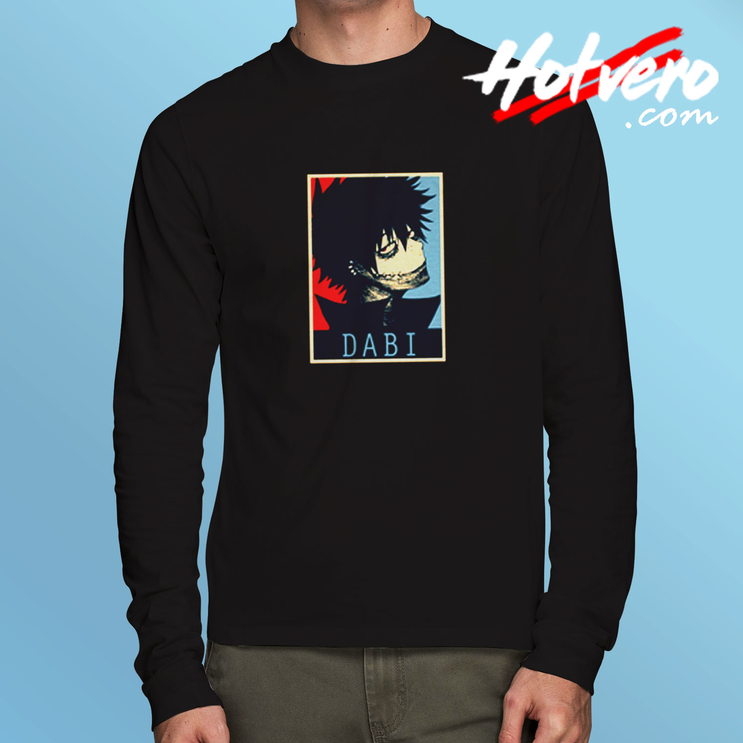 Dabi Anime Long Sleeve T shirt