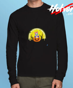 Daisy Disney In The Pumpkin Halloween Long Sleeve T shirt