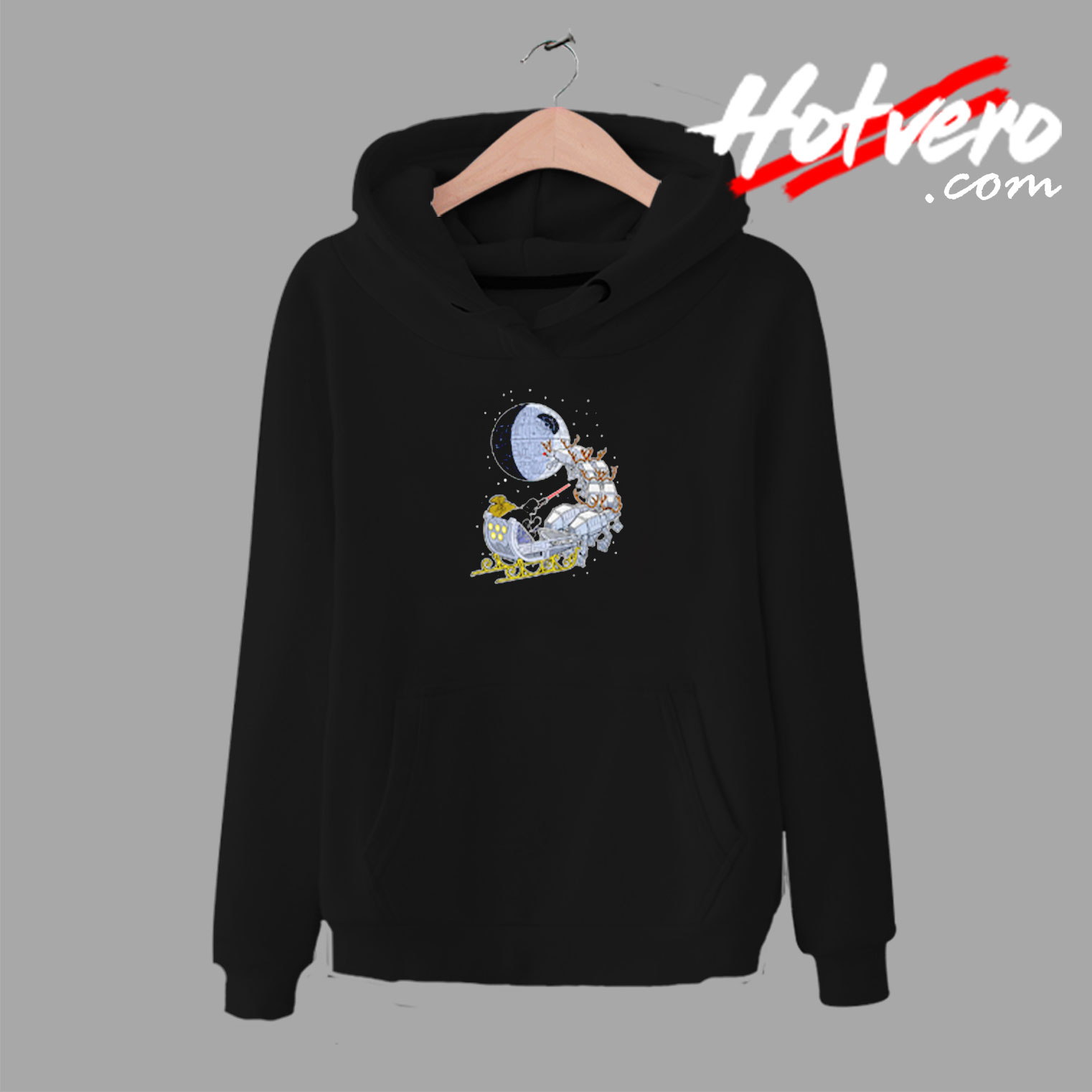 Darth Vader Christmas Sleigh Star Wars Urban Hoodie