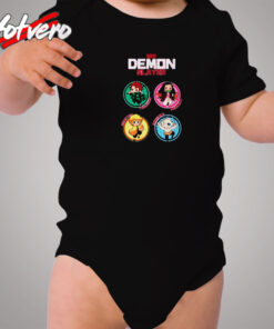 Demon Slayer Kimetsu No Yaiba All Characters Cozy Baby Onesies