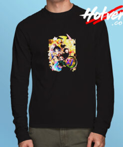 Demon Slayer Manga Anime Characters Long Sleeve T shirt
