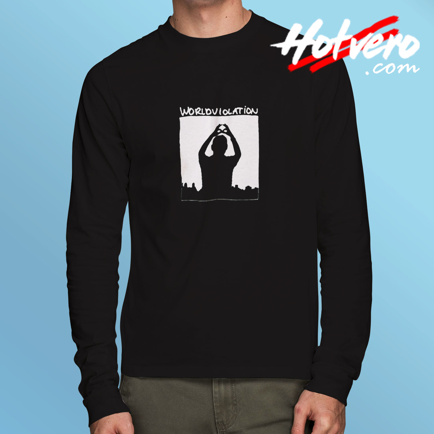 Depeche Mode World Violation Long Sleeve T shirt