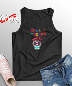Dia De Muertos Aesthetic Sleeveless Shirt