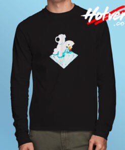 Diamond Supply Co Family Guy Cartoon Long Sleeve T shirt