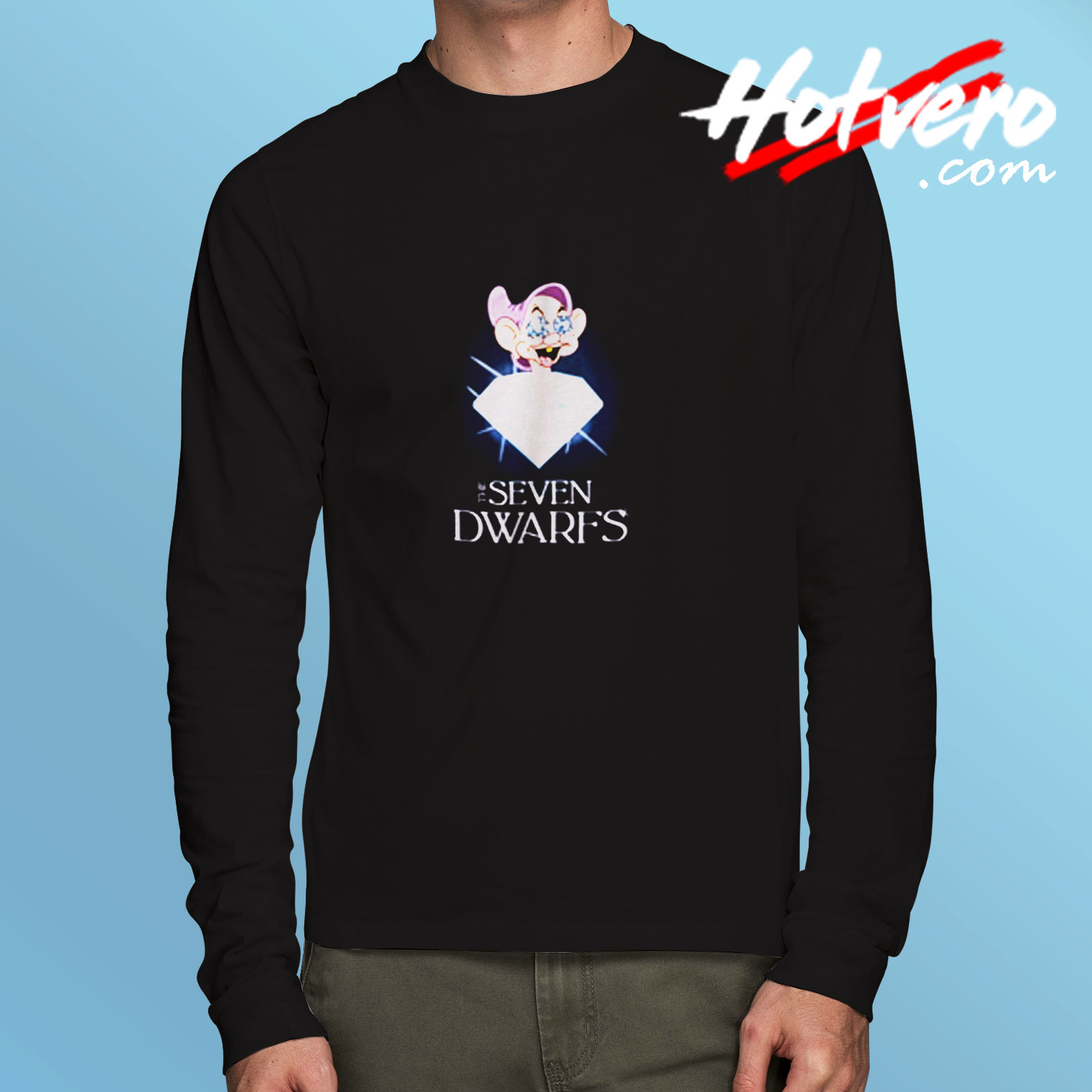 Diamond Supply Co X Disney Seven Dwarfs Long Sleeve T shirt