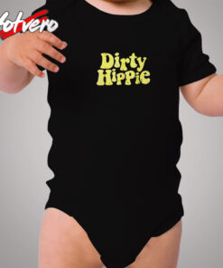 Dirty Hippie For Hippies Graphic Cozy Baby Onesies