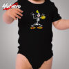 Disney Goofy Skeleton Halloween Cozy Baby Onesies