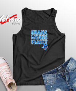 Disney Ohana Means Family Unisex Aesthetic Sleeveless Shirt
