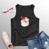 Distressed Vintage Santa Claus Aesthetic Sleeveless Shirt