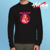 Doja Cat Laser Grid Portrait Long Sleeve T shirt