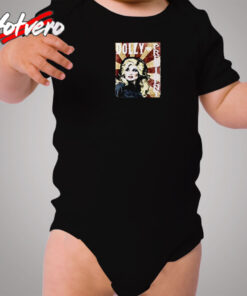 Dolly For President Cozy Baby Onesies
