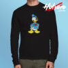 Donald Duck Cartoon Cute Long Sleeve T shirt