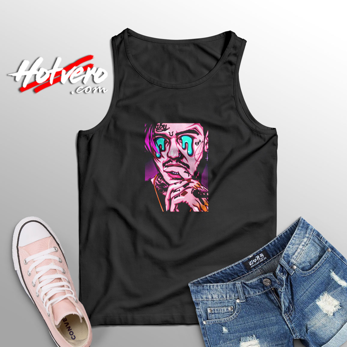 Don't Cry Lil Peep Aesthetic Sleeveless Shirt