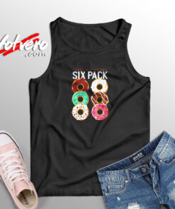 Donut Six Pack Aesthetic Sleeveless Shirt
