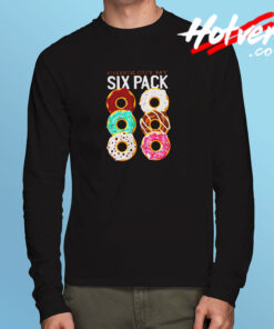 Donut Six Pack Long Sleeve T shirt